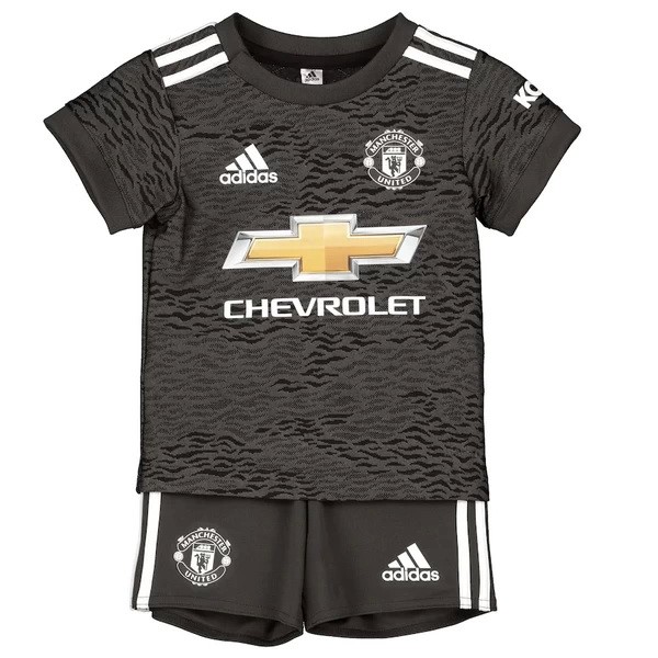 Maglia Manchester United Away Bambino 20/21 Nero